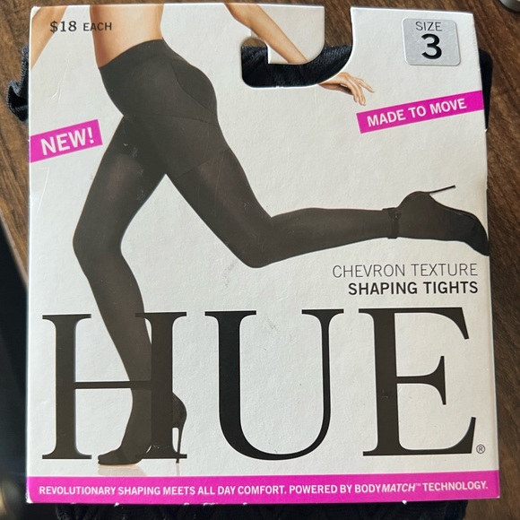 HUE Chevron Tights - Picture 1 of 2